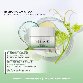Helia-D Botanic Concept crema de zi hidratanta pentru piele normală și mixtă - imagine 3